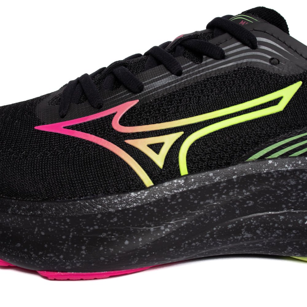 Tênis Masculino Mizuno Base One Preto/rosa Preto/Rosa 6