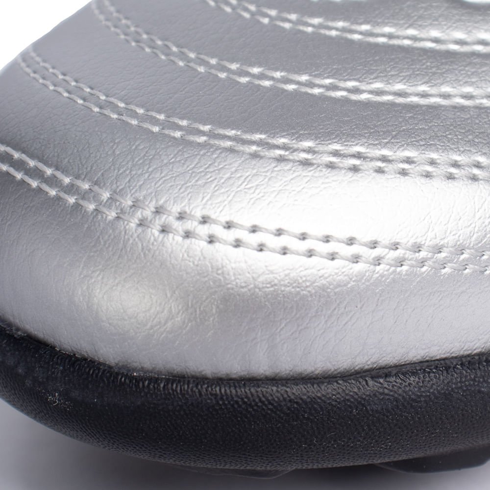 Chuteira Masculina Society Mizuno Regent Prata/Preto Prata/Preto 6