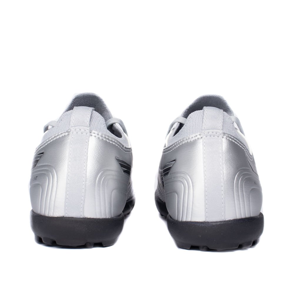 Chuteira Masculina Society Mizuno Regent Prata/Preto Prata/Preto 3