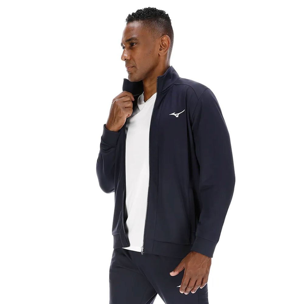 Conjunto Masculino Mizuno Malha Marinho