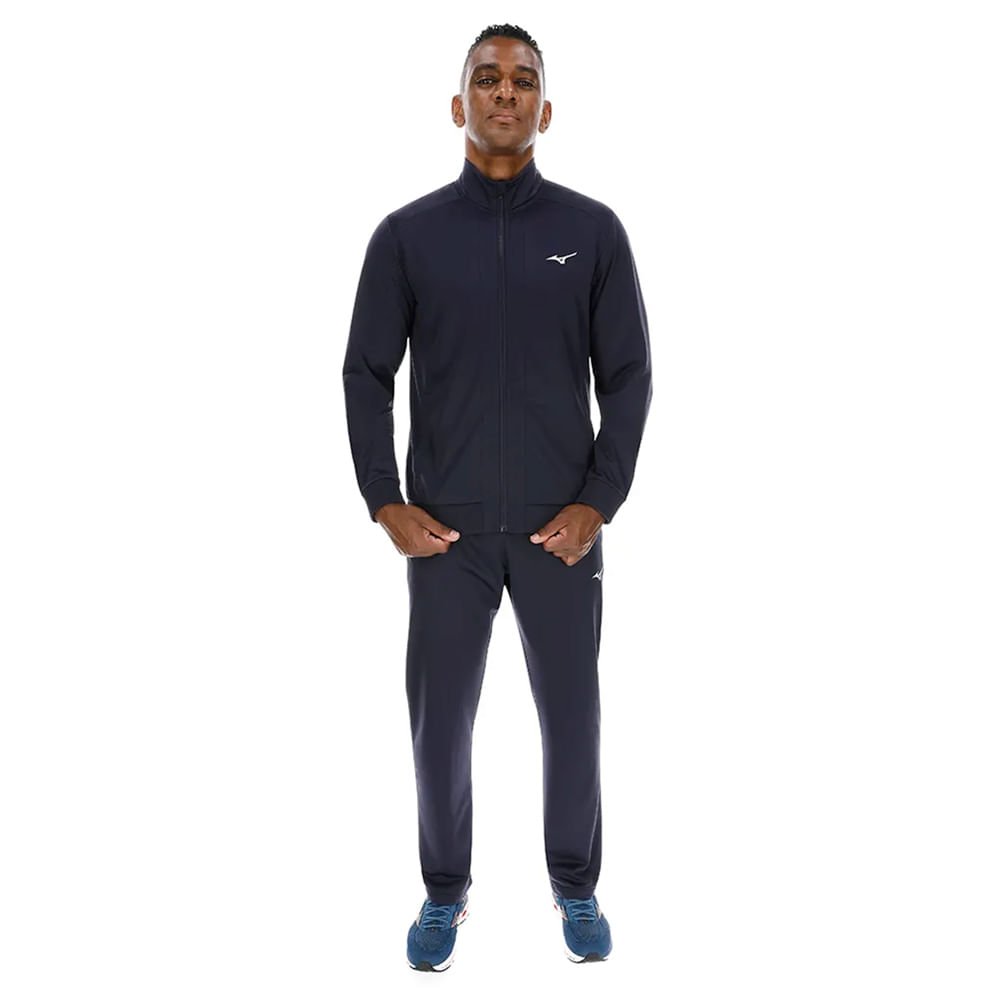 Conjunto Masculino Mizuno Malha Marinho Marinho 4