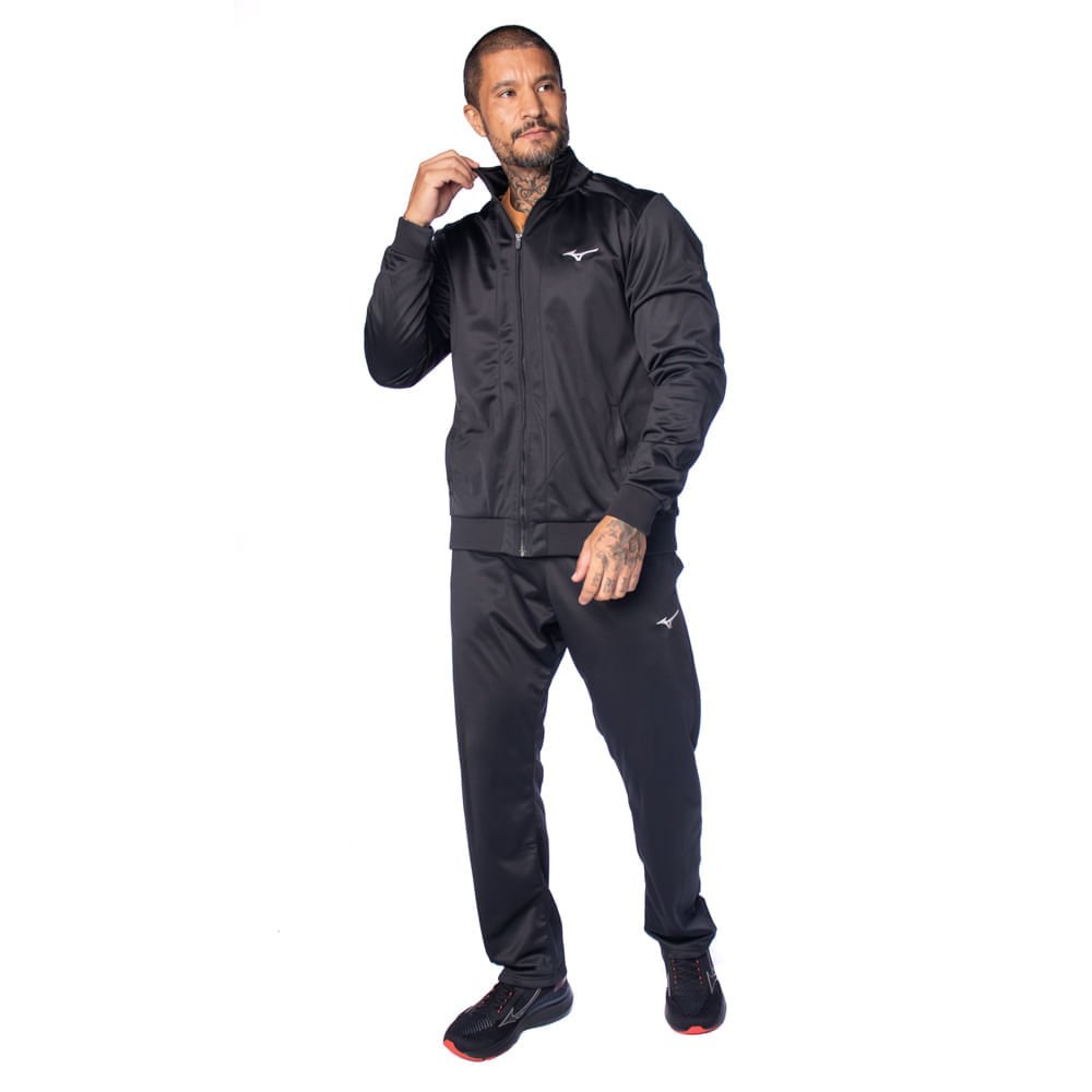Agasalho Masculino Mizuno Basic Preto