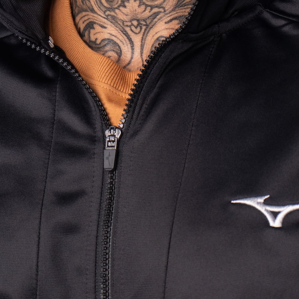 Agasalho Masculino Mizuno Basic Preto Preto 4