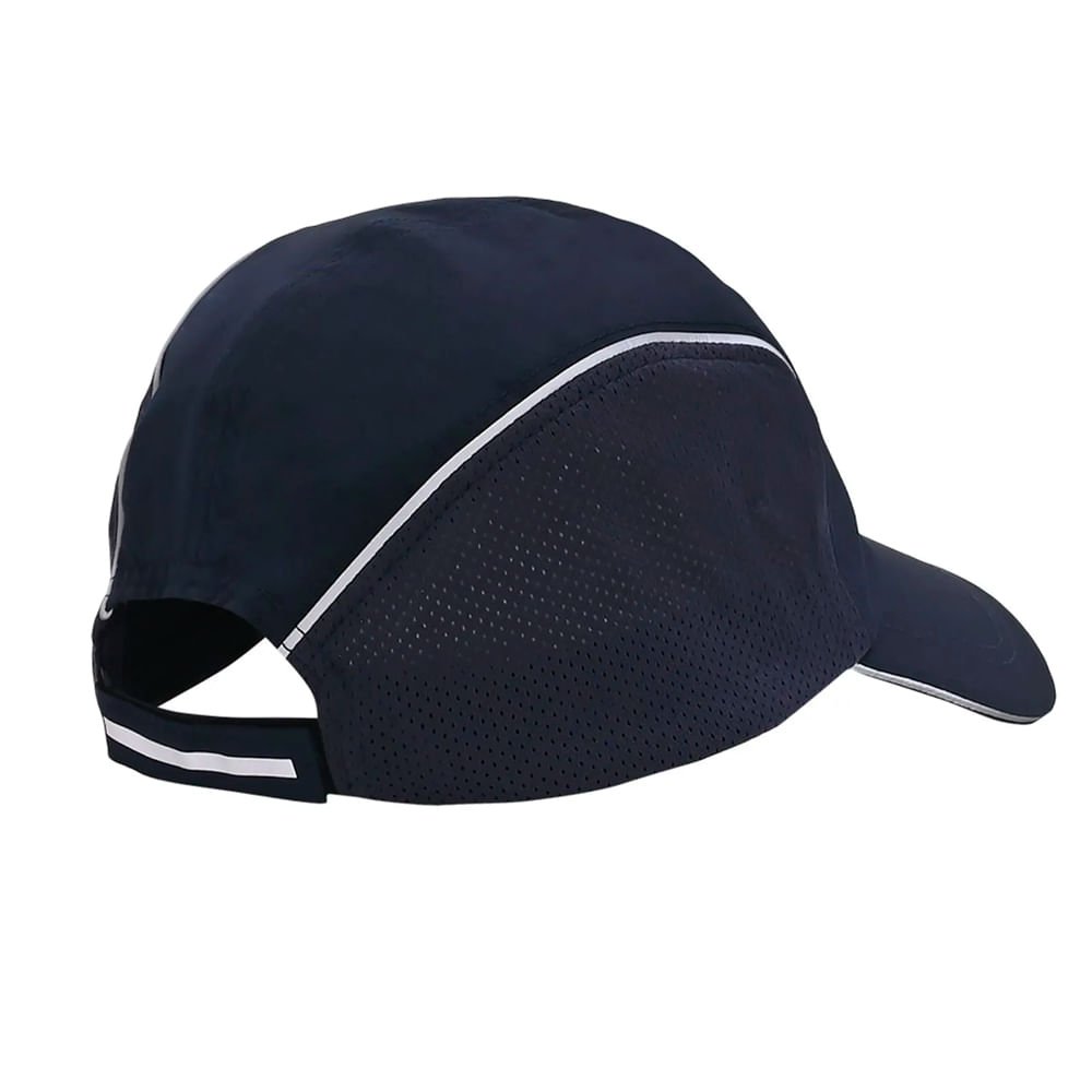 Boné Unissex Mizuno Aero Tecido Leve Refletivo Azul Escuro Azul Escuro 3