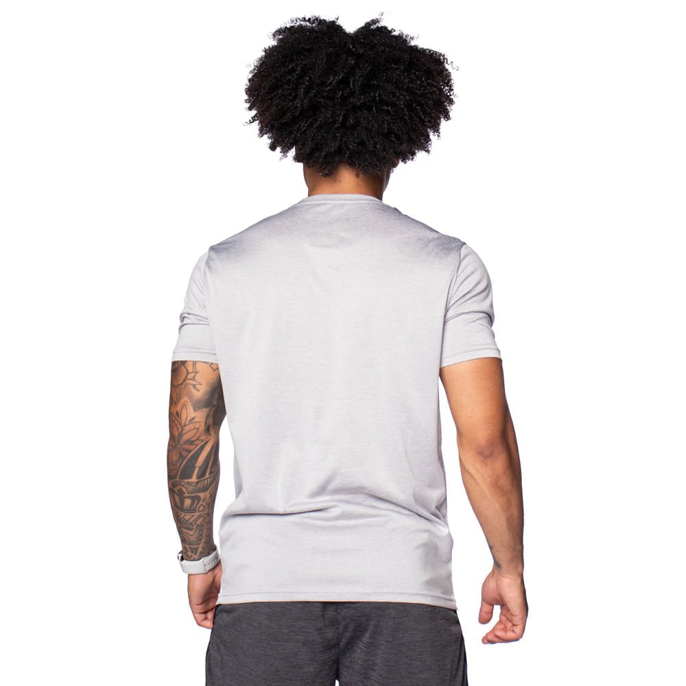 Camiseta Masculina Mizuno Spark Cinza Cinza 2