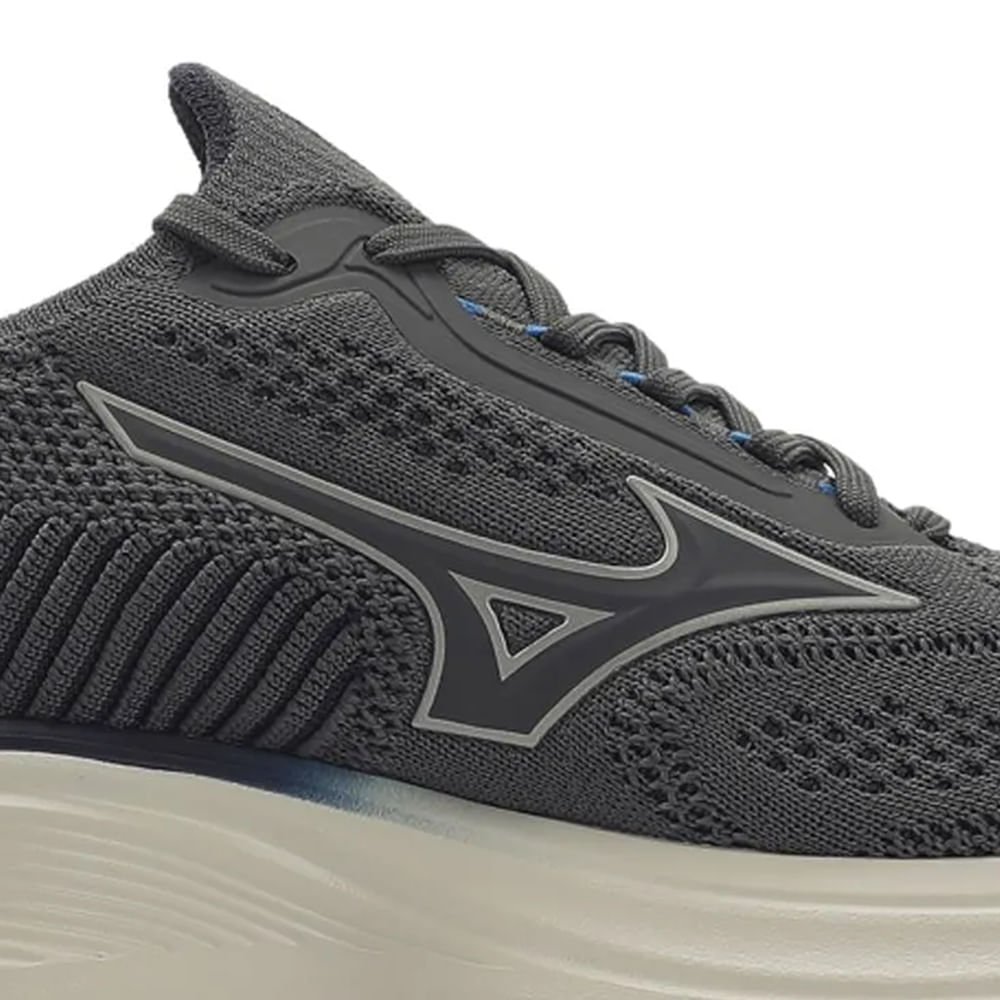 Tênis Feminino Mizuno Cool Ride 3 Cinza Escuro e Pink Cinza 4