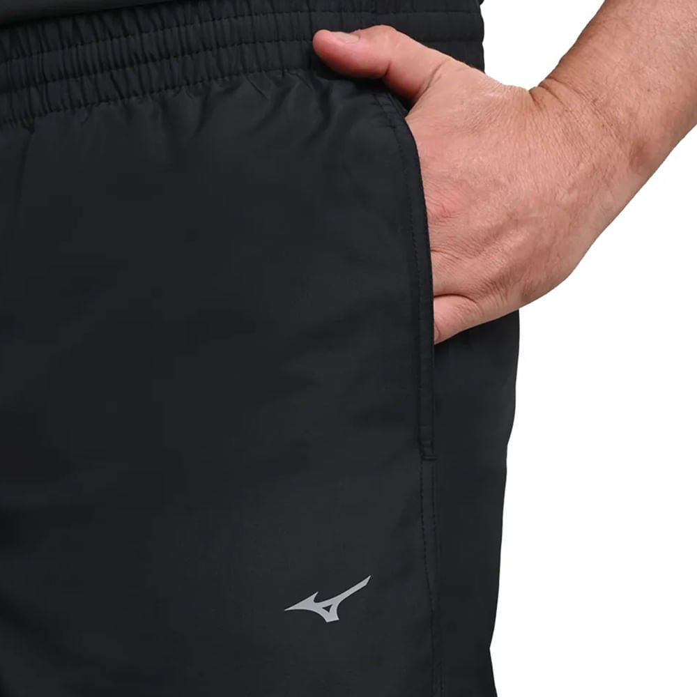 Calça Masculina Mizuno Básica Tactel Preto Preto 2