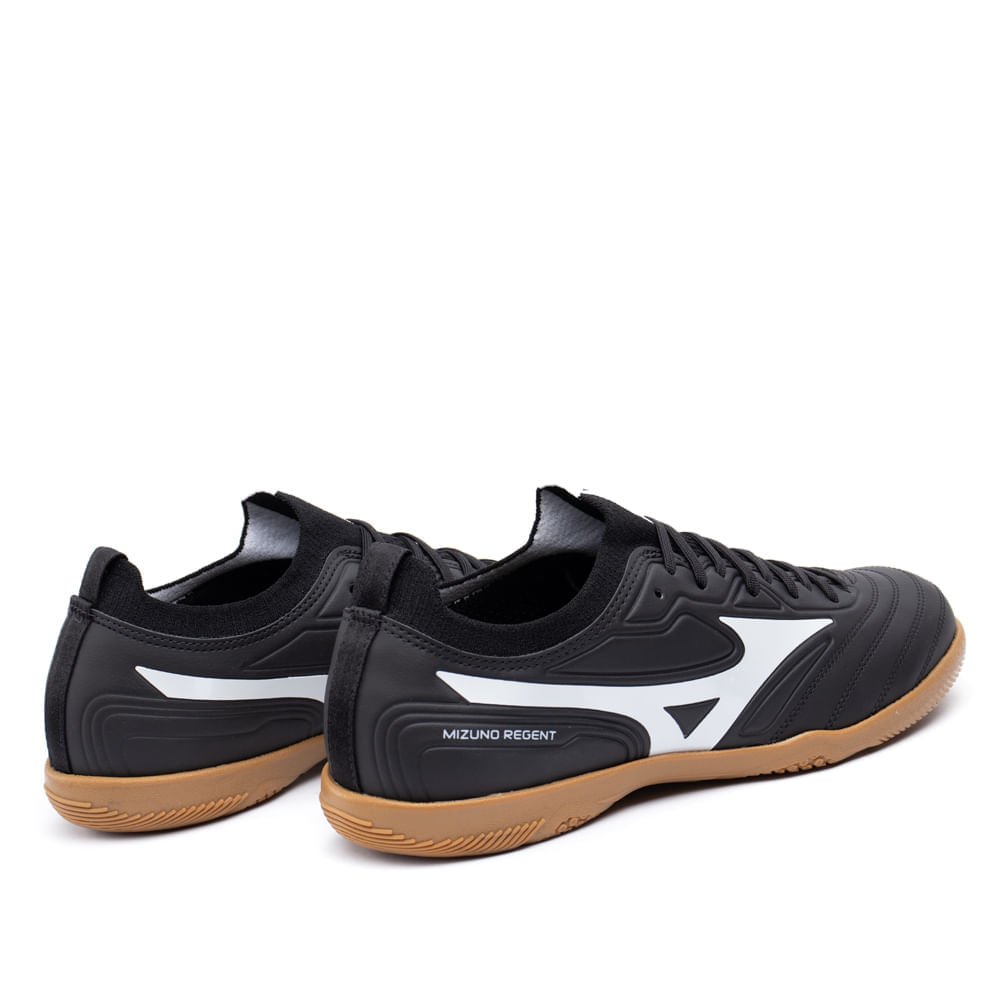 Chuteira Futsal Mizuno Regent AS Preto/branco Preto/Branco 5