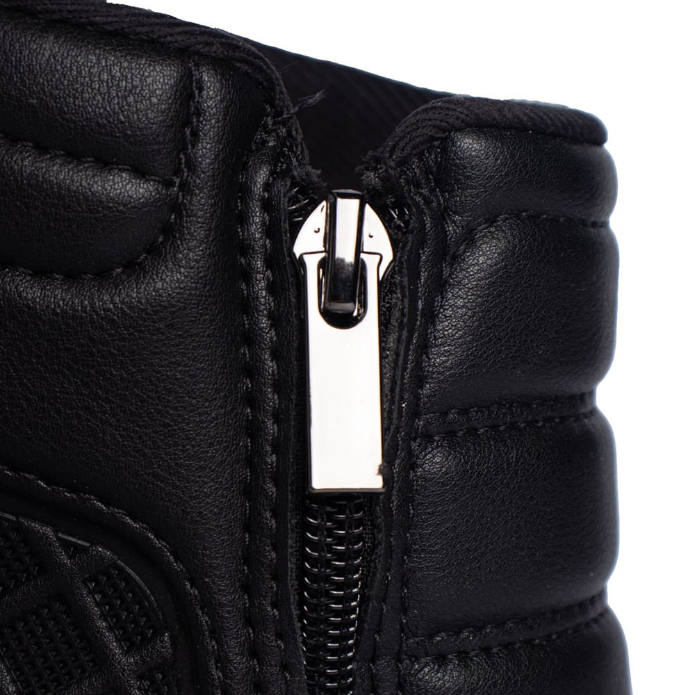 Tênis Feminino Kolosh Almeria Cano Alto Preto Preto 6