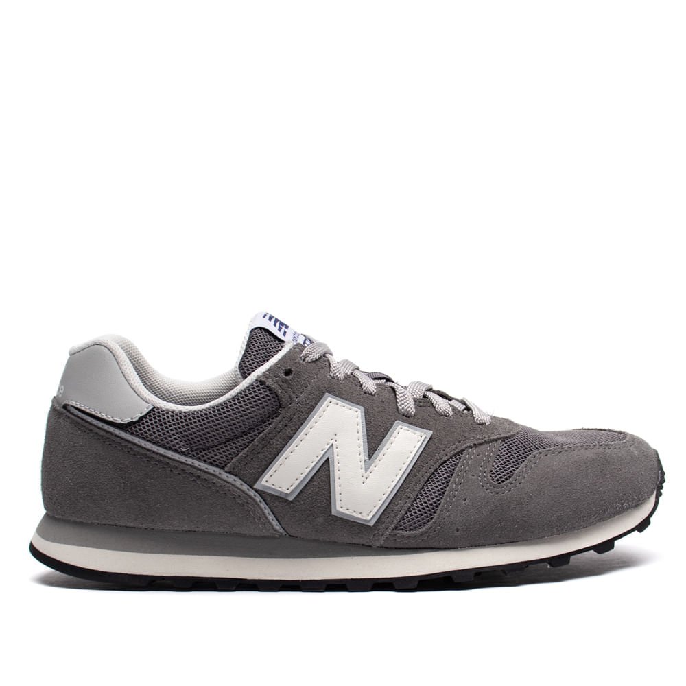 Tênis Masculino New Balance 373 Castlerock Cinza/branco