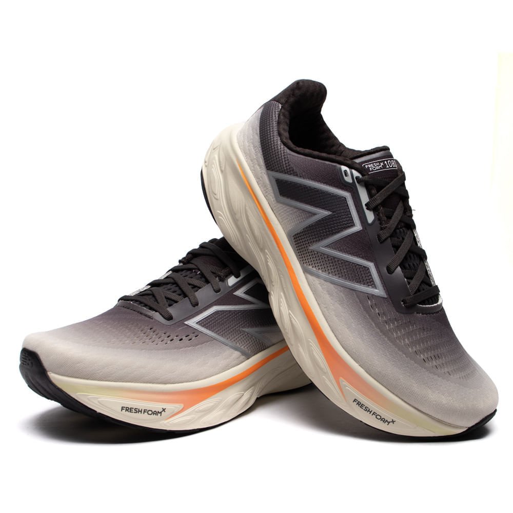 Tênis Masculino New Balance Fresh Foam 1080 V14 Preto/branco Preto/Branco 5