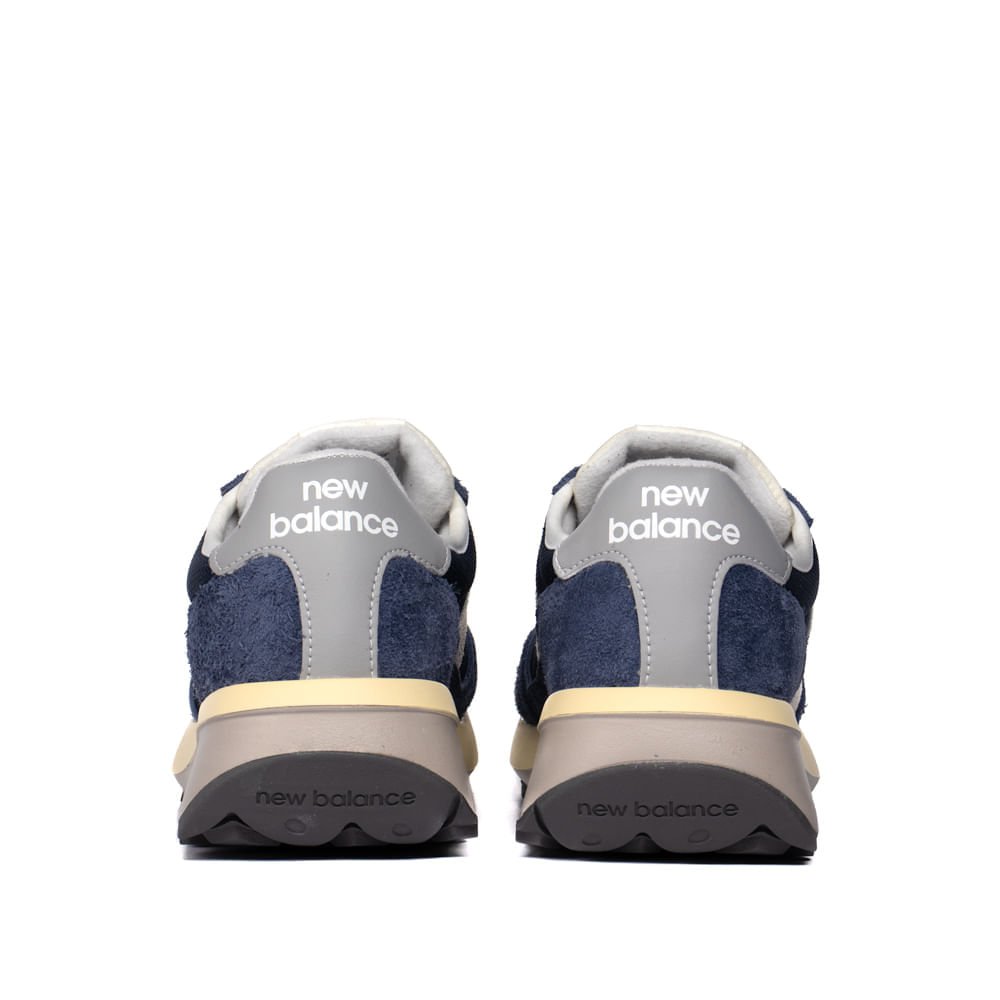 Tênis Masculino New Balance 370 Marinho/Off White Marinho 3