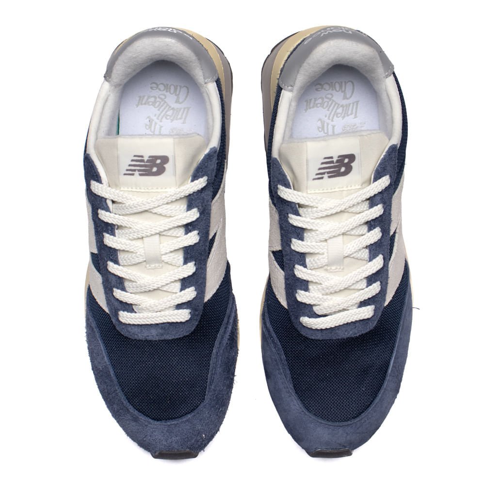 Tênis Masculino New Balance 370 Marinho/Off White Marinho 5