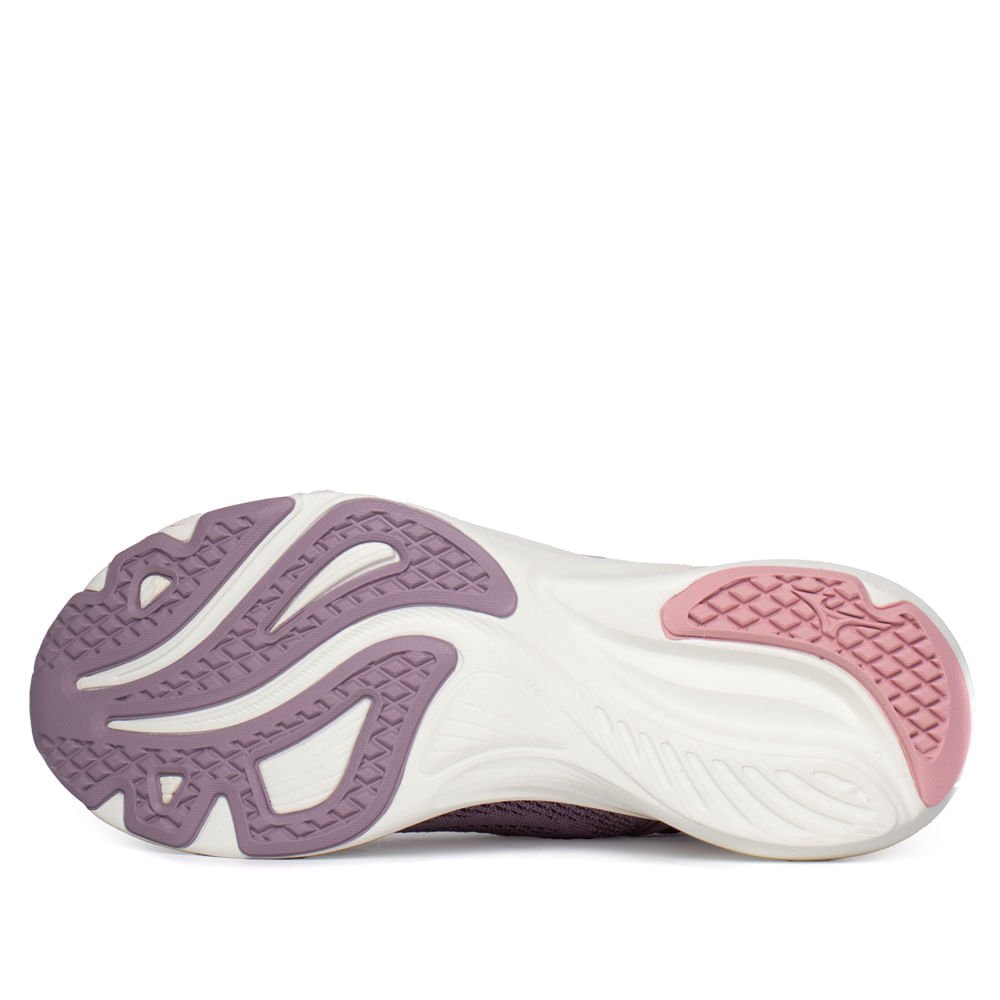 Tênis Feminino Mizuno Glow 3 Respirável Roxo Claro Roxo 2