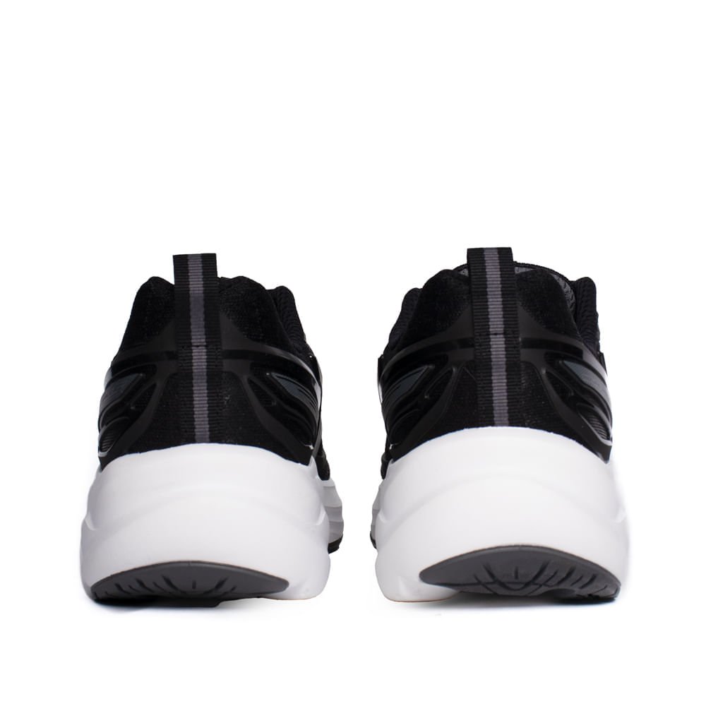 Tênis Masculino Mizuno Space 5 Respirável Preto/Branco Preto/Branco 3