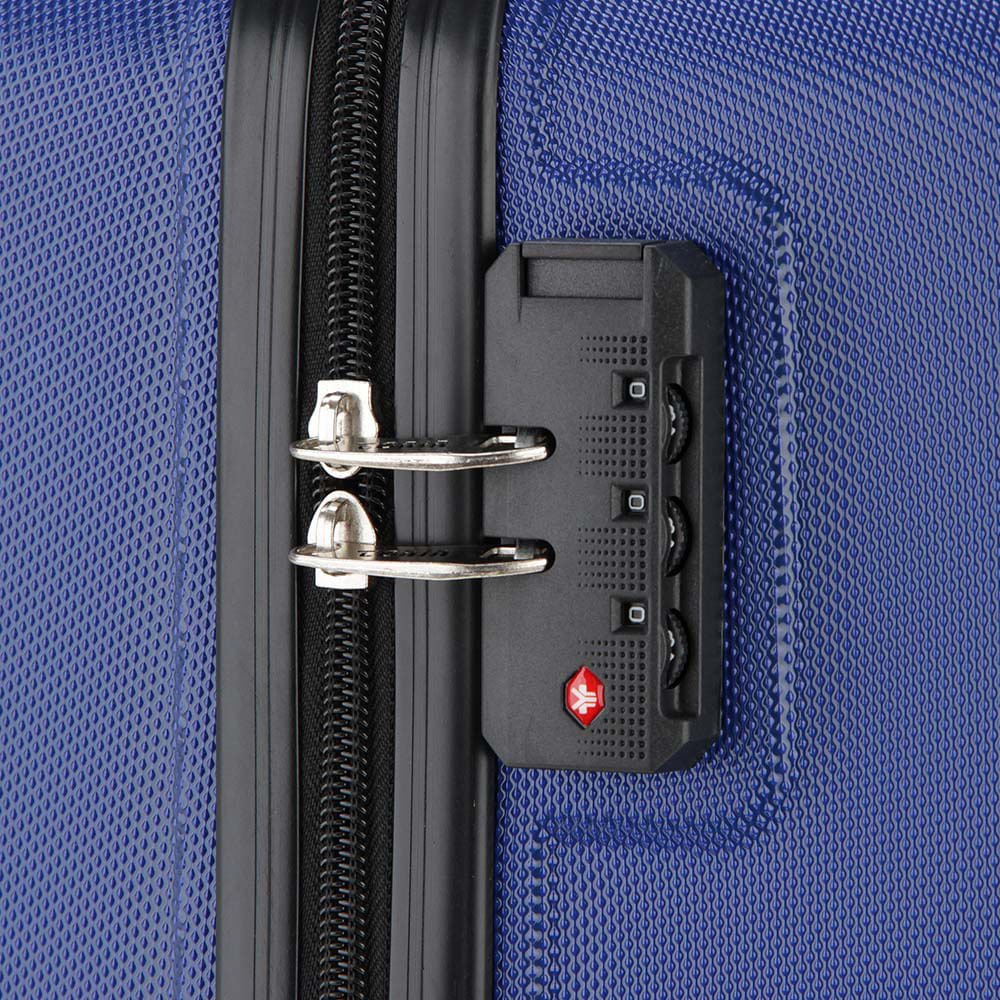 Mala Tonin Boreal Rígida Cadeado Pequena Azul Azul 5