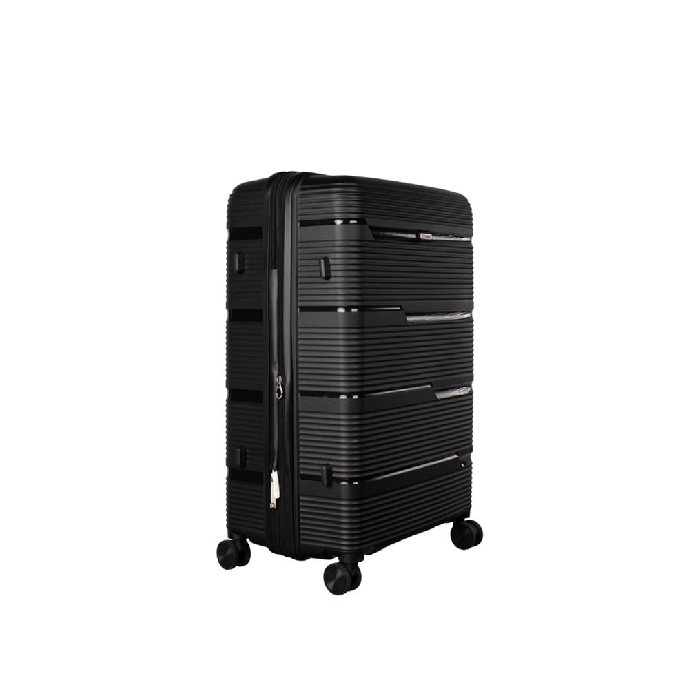 Mala Tonin Karbono Polipropileno Cadeado Média Preto Preto 3