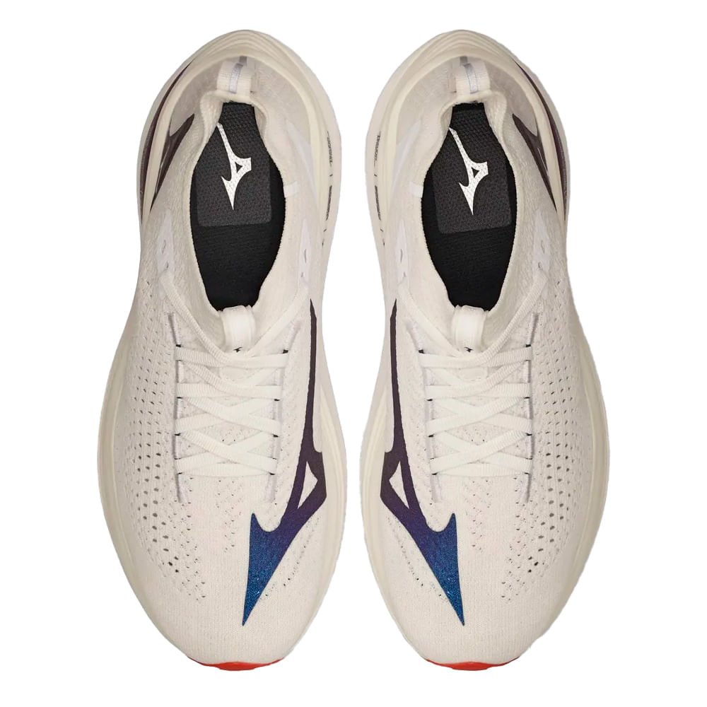 Tênis Masculino Mizuno Neo Vista 2 Estabilidade Branco Branco 4