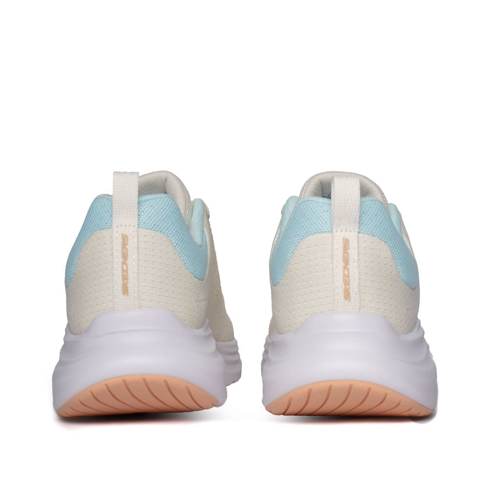Tênis Feminino Skechers Vapor Foam Leve Off White/Azul Off White 3