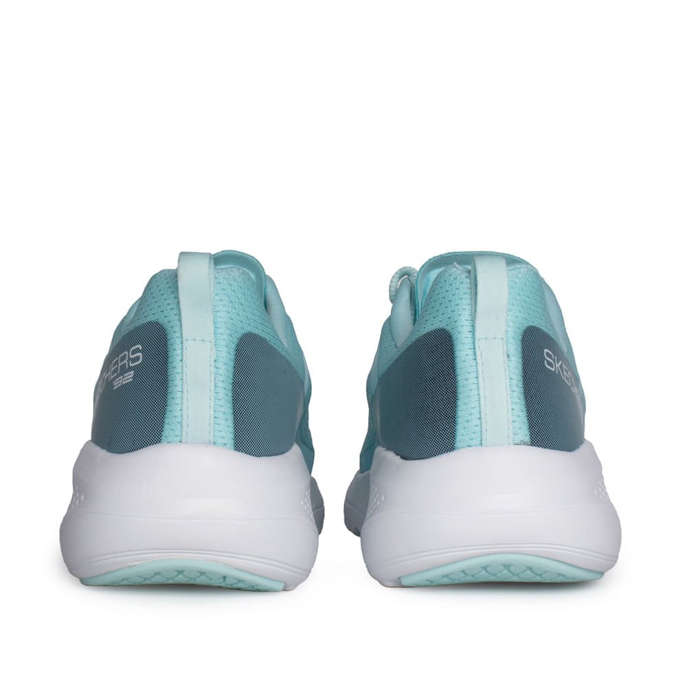 Tênis Feminino Skechers Go Run Elevate Respirável Azul Azul 3