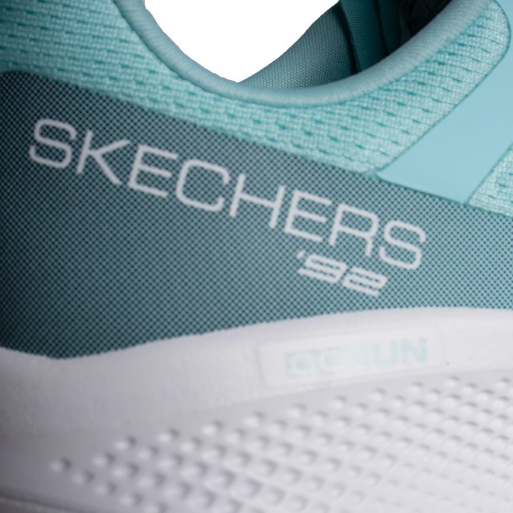 Tênis Feminino Skechers Go Run Elevate Respirável Azul Azul 5