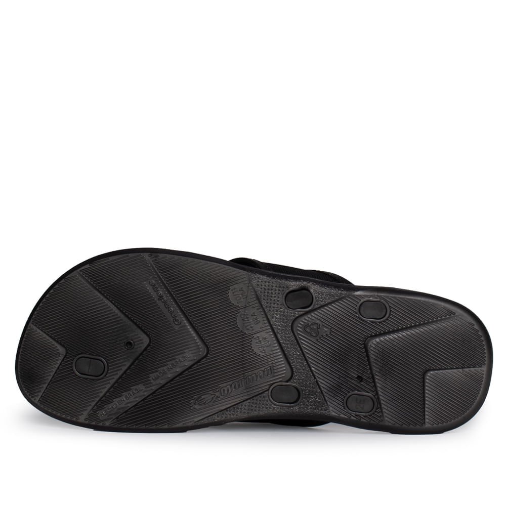Chinelo Masculino Mormaii Wave II Garopaba Preto/Bege Preto/Bege 3