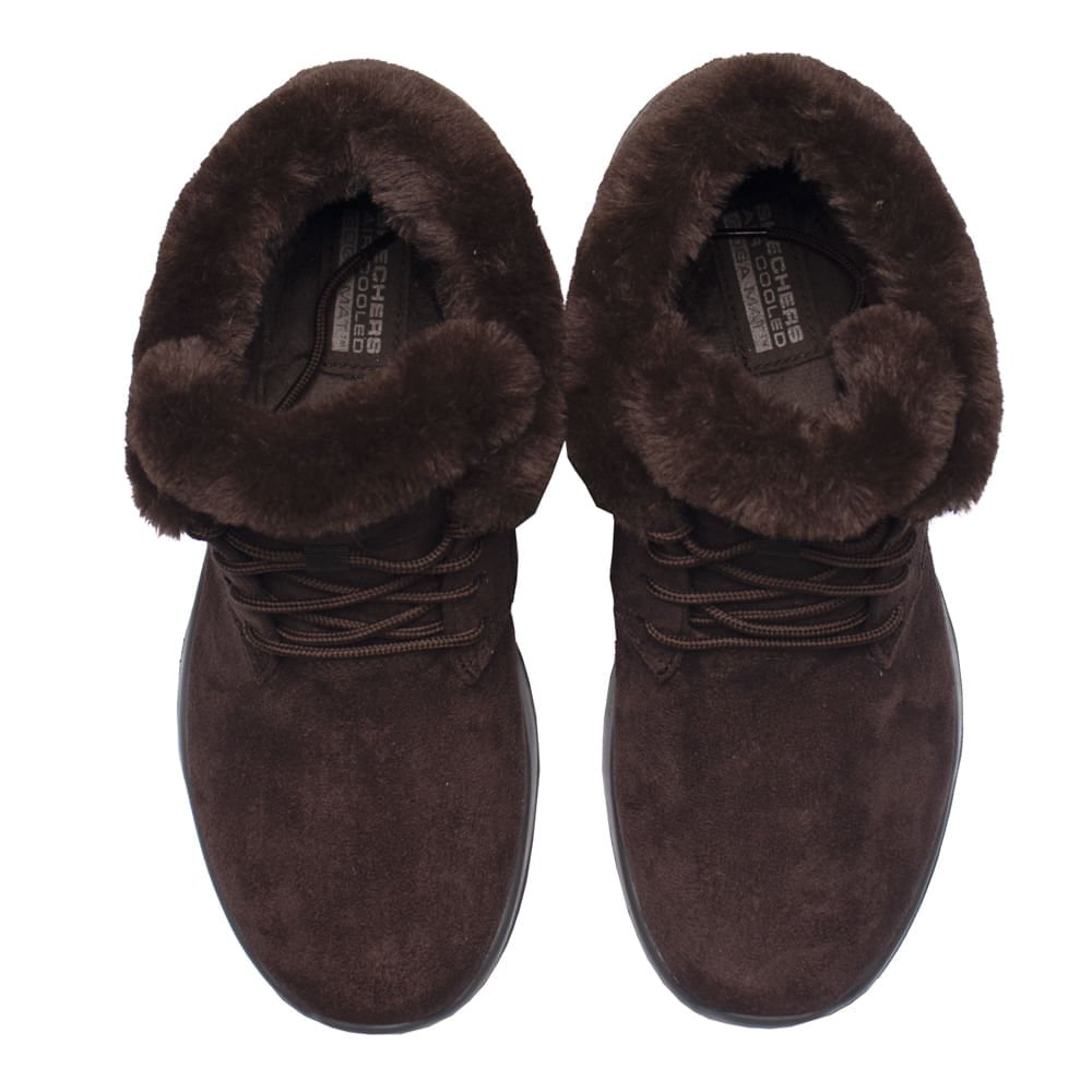 Bota Feminina Skechers The Go Joy Marrom Marrom 4