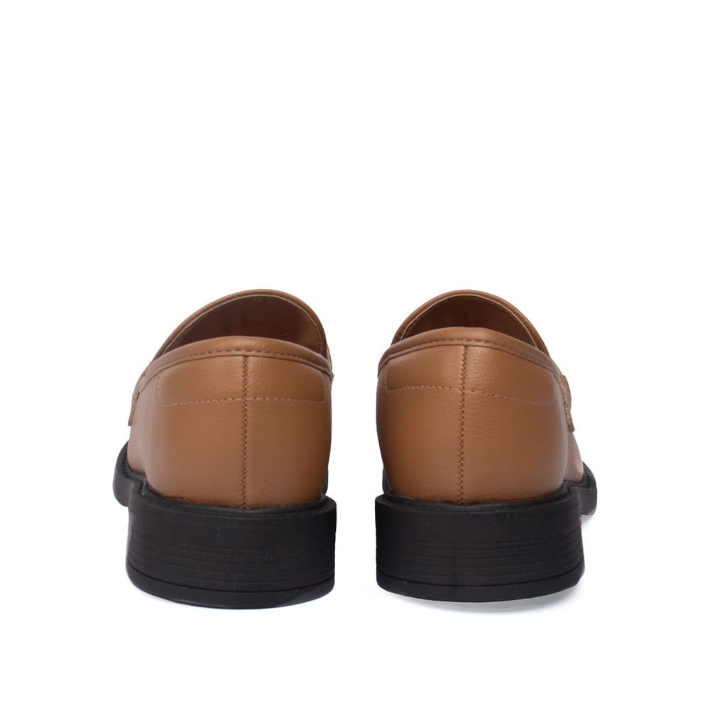 Mocassim Feminino Vizzano Napa Floather Pedrarias Caramelo Caramelo 3