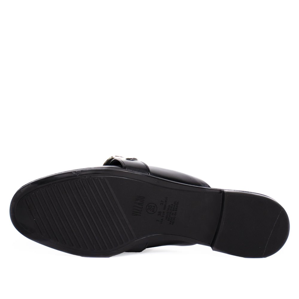 Sapatilha Feminina Vizzano Mule Bico Redondo Preto Preto 2