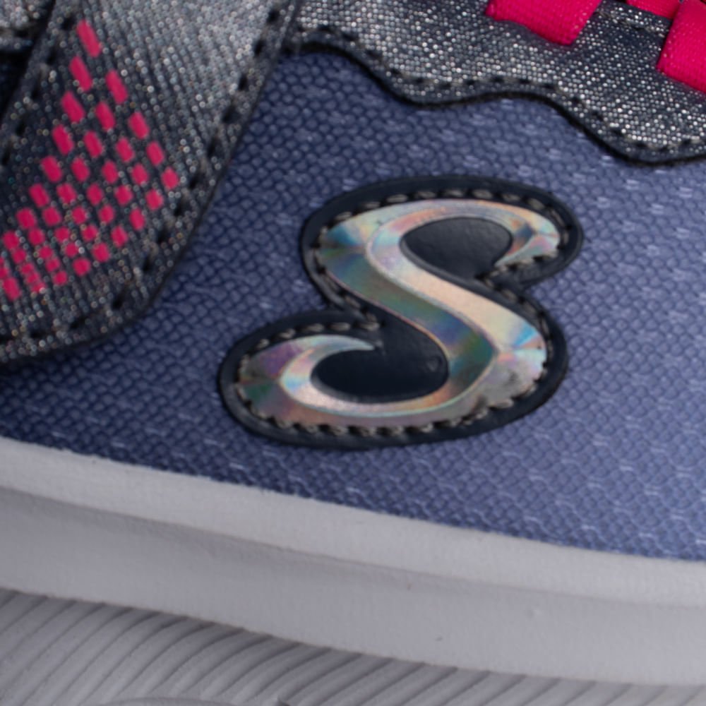 Tênis Infantil Feminino Skechers Sole Swifters Marinho Rosa Azul/Rosa 5