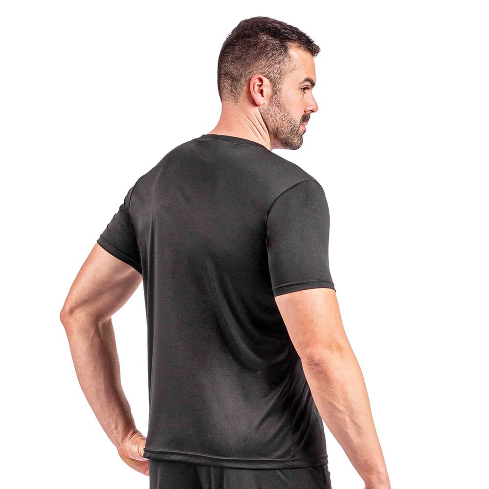 Camiseta Masculina Poker New Basic Preto Preto 2