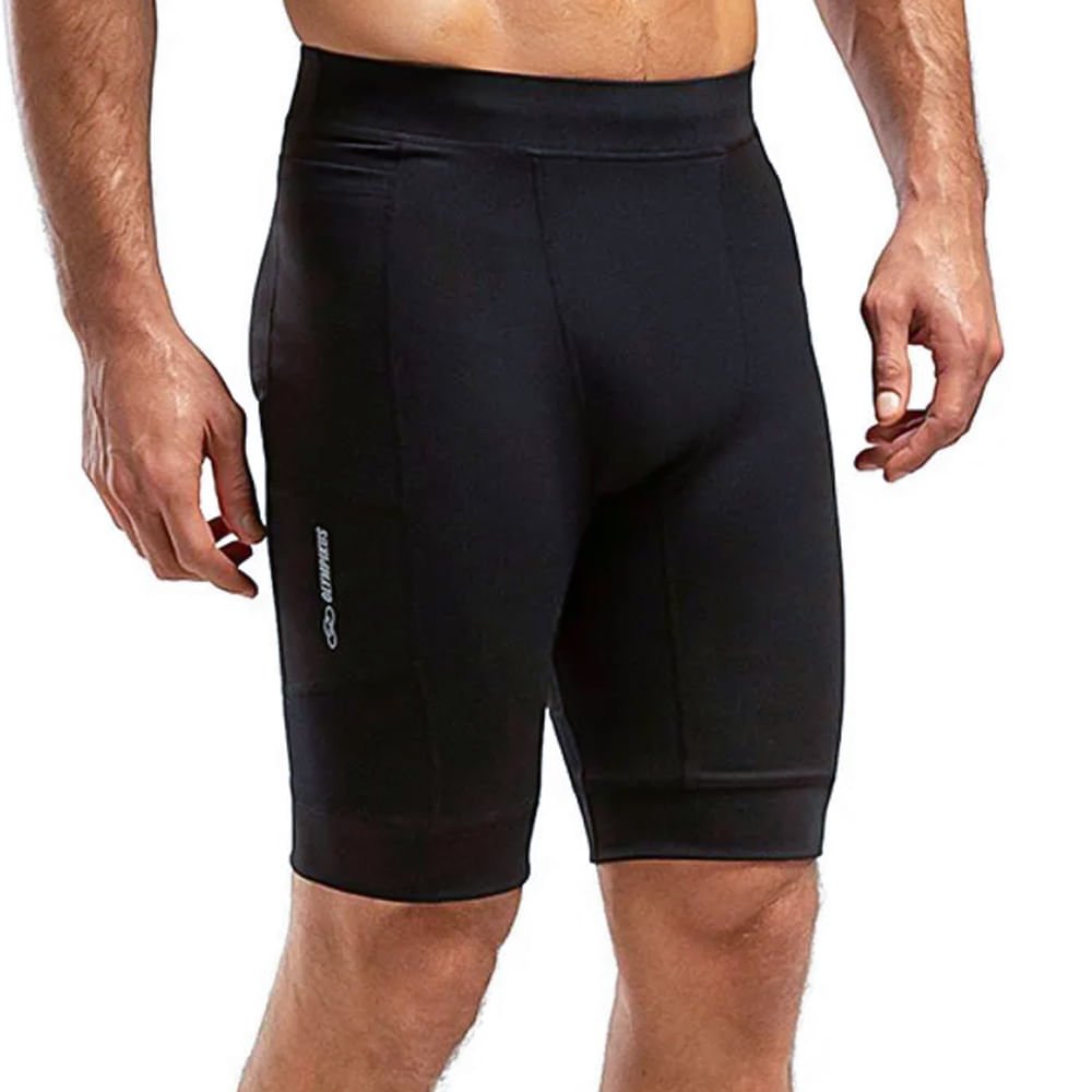 Bermuda Masculina Olympikus Flex Compressão Preto