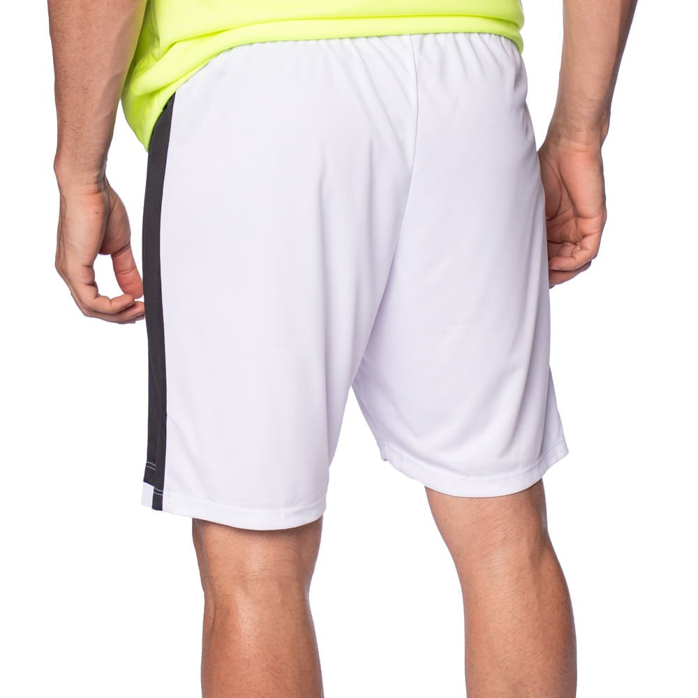 Calção Masculino Topper Classic Color III Branco/Preto Branco/Preto 2