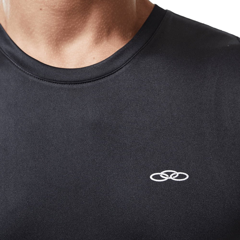 Regata Masculina Olympikus Essential Preto Preto 3