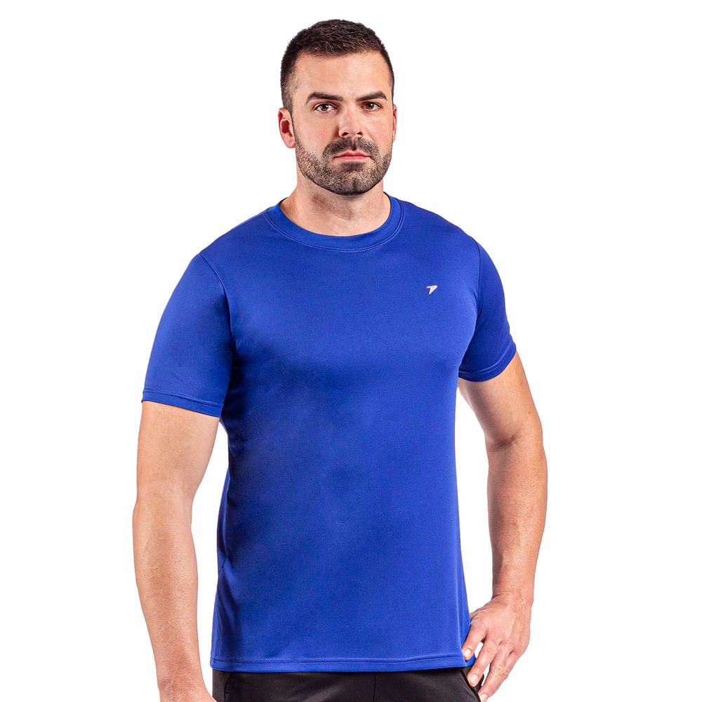Camiseta Masculina Poker New Basic Azul Azul 3