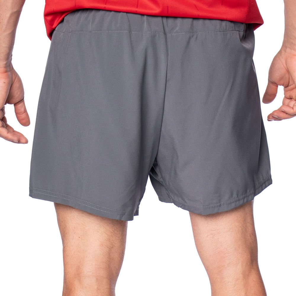 Short Masculino New Balance Essentials com Compressão de Tactel Cinza Cinza 2