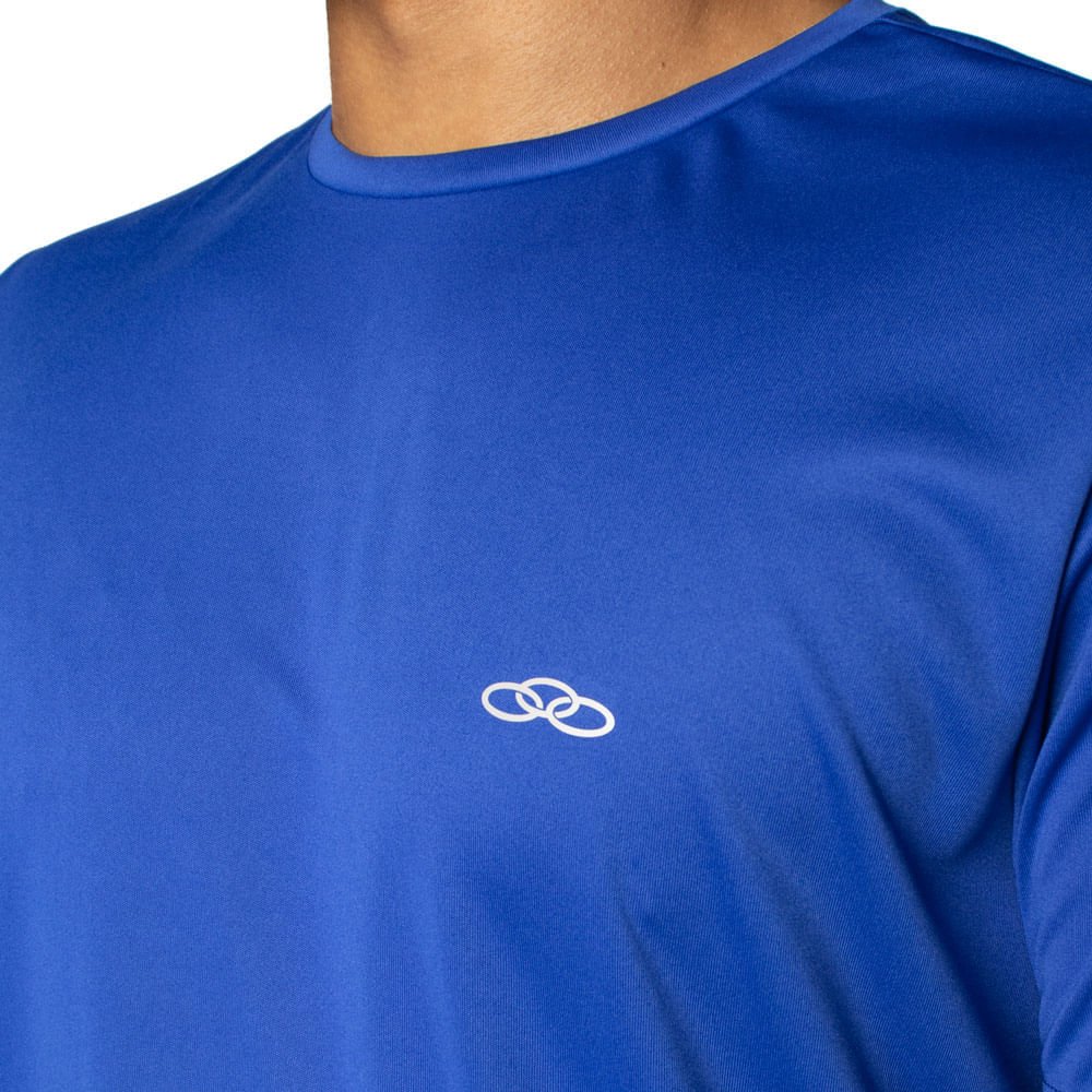 Camiseta Masculina Olympikus Essential Azul Azul 3
