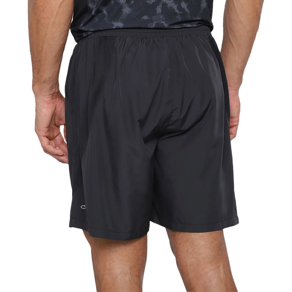 Bermuda Masculina Olympikus Movimento 7 Preto Preto 2