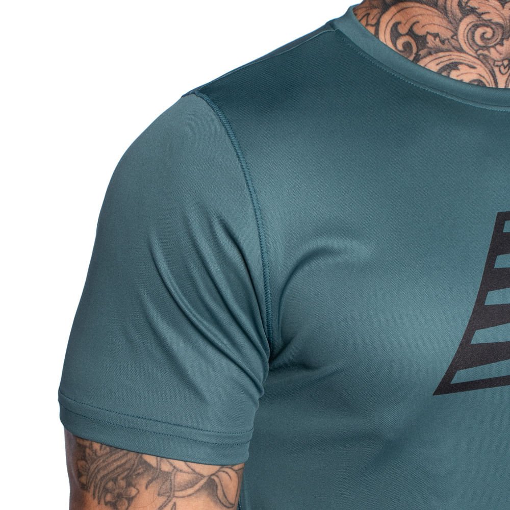 Camiseta Masculina New Balance Sport Essentials Printed Verde Verde 4