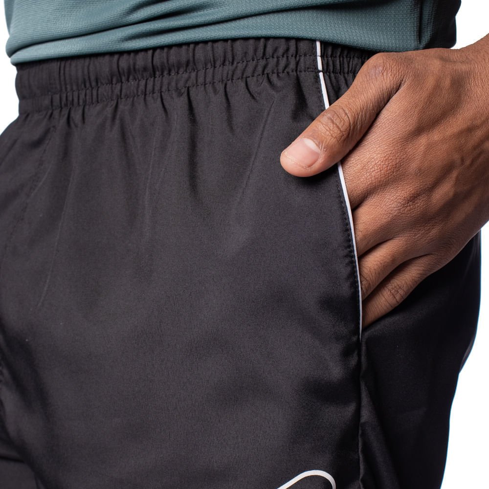 Bermuda Masculina Fila Train 7,5 Preto/branco Preto/Branco 3