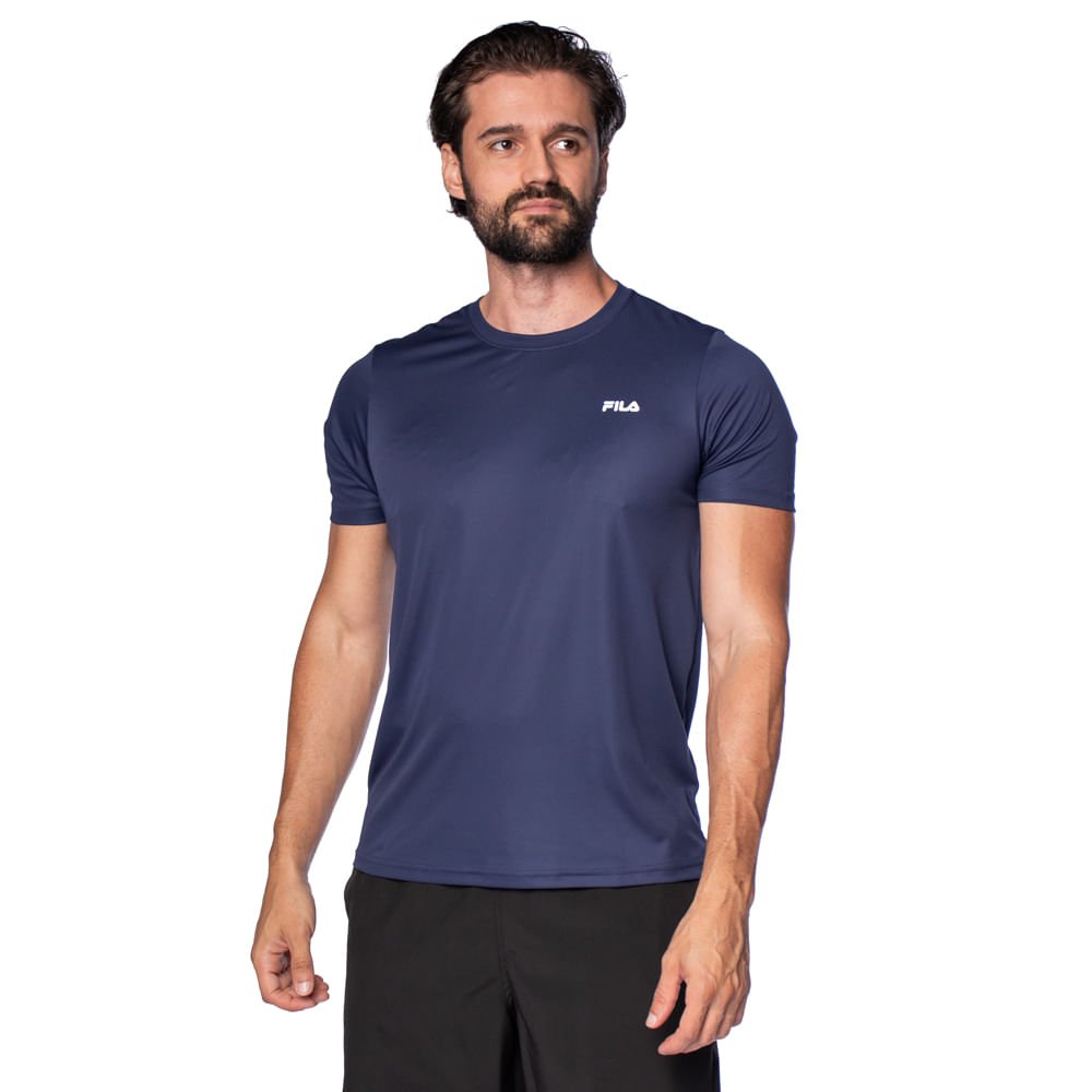 Camiseta Masculina Fila Basic Sports II Marinho