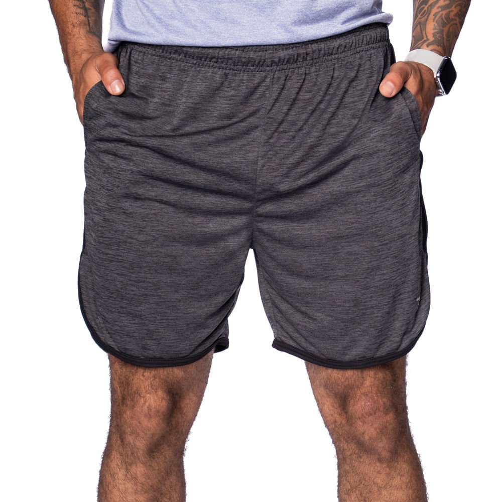 Calção Masculino Poker Texas II Cinza Escuro