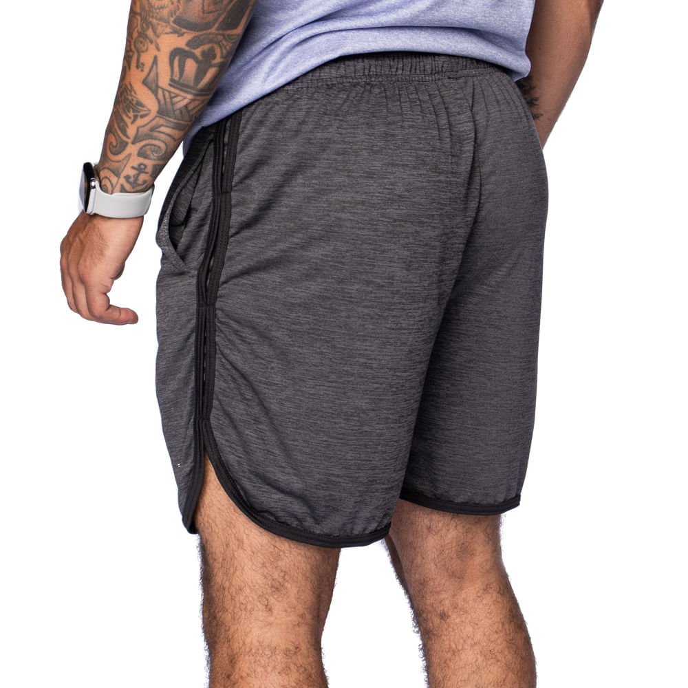 Calção Masculino Poker Texas II Cinza Escuro Cinza Escuro 2