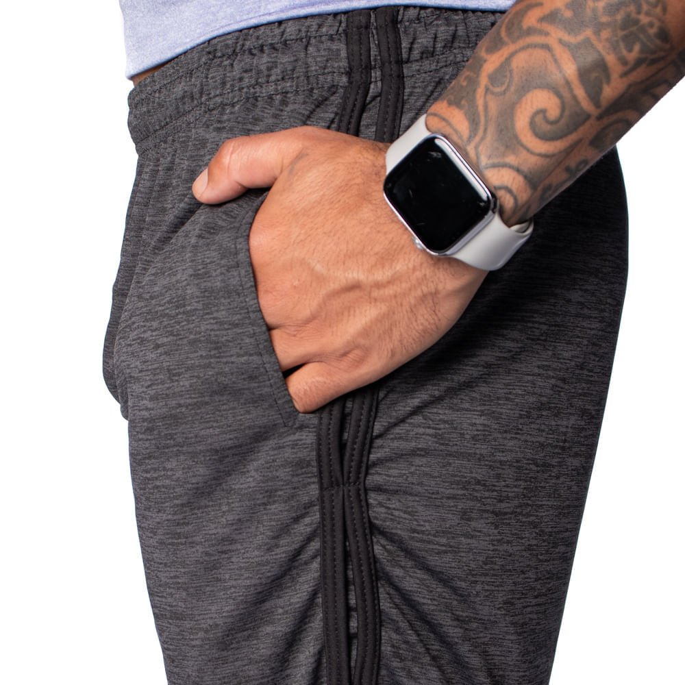 Calção Masculino Poker Texas II Cinza Escuro Cinza Escuro 4