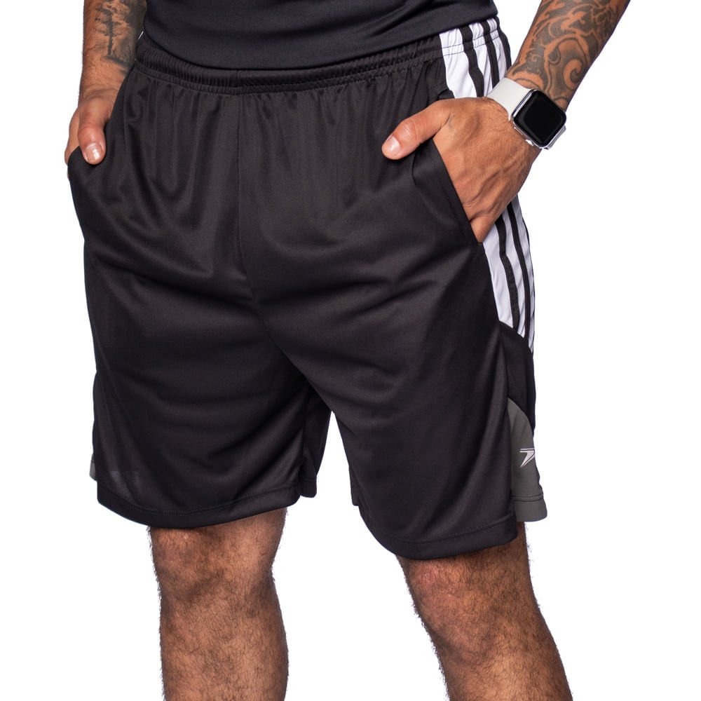 Calção Masculino Poker Seaside Preto/branco