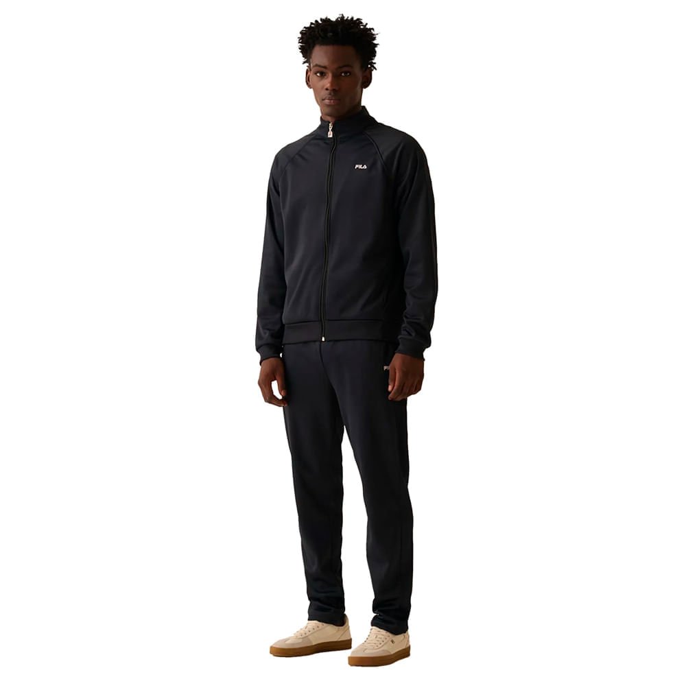 Conjunto Masculino Fila Essentials Agasalho Preto