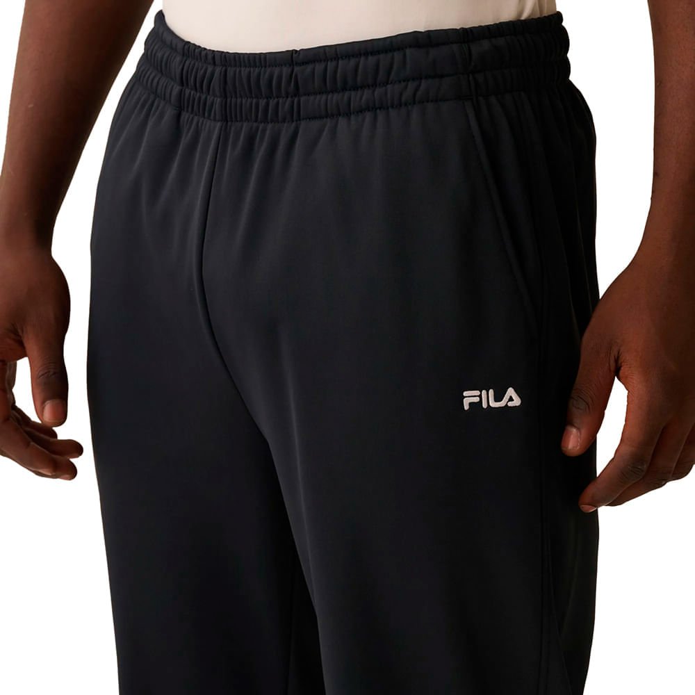 Conjunto Masculino Fila Essentials Agasalho Preto Preto 4
