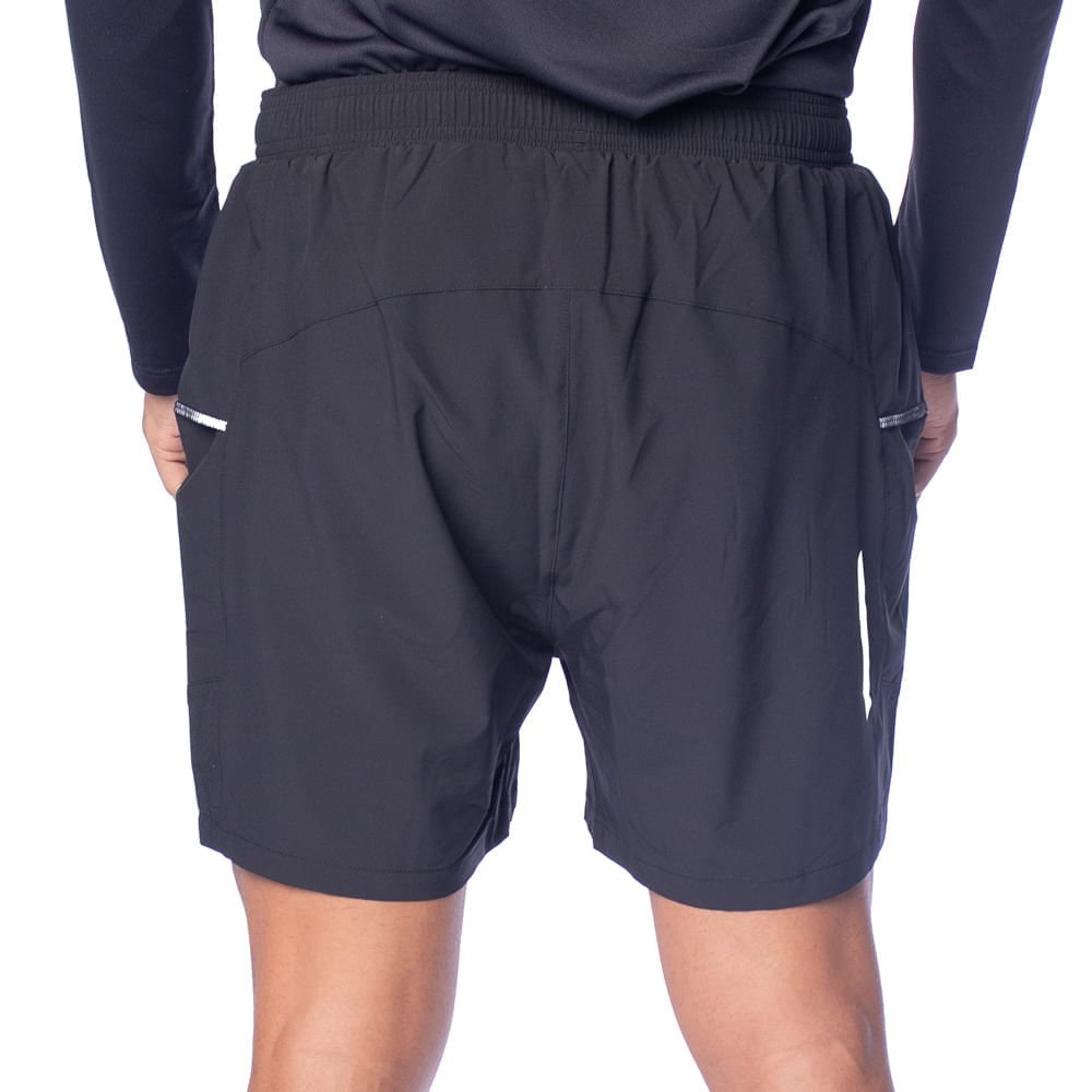 Bermuda Masculina Olympikus Ultra Preto Preto 2