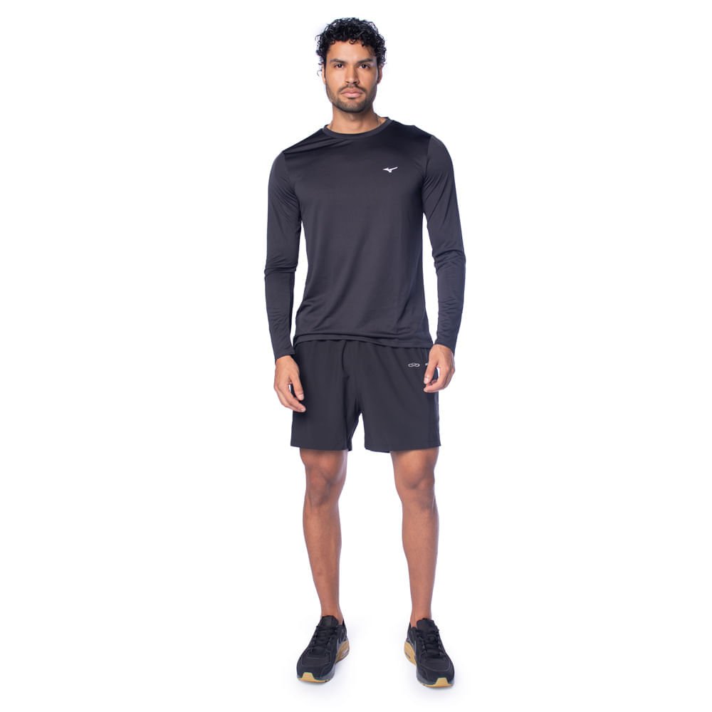 Bermuda Masculina Olympikus Ultra Preto Preto 4