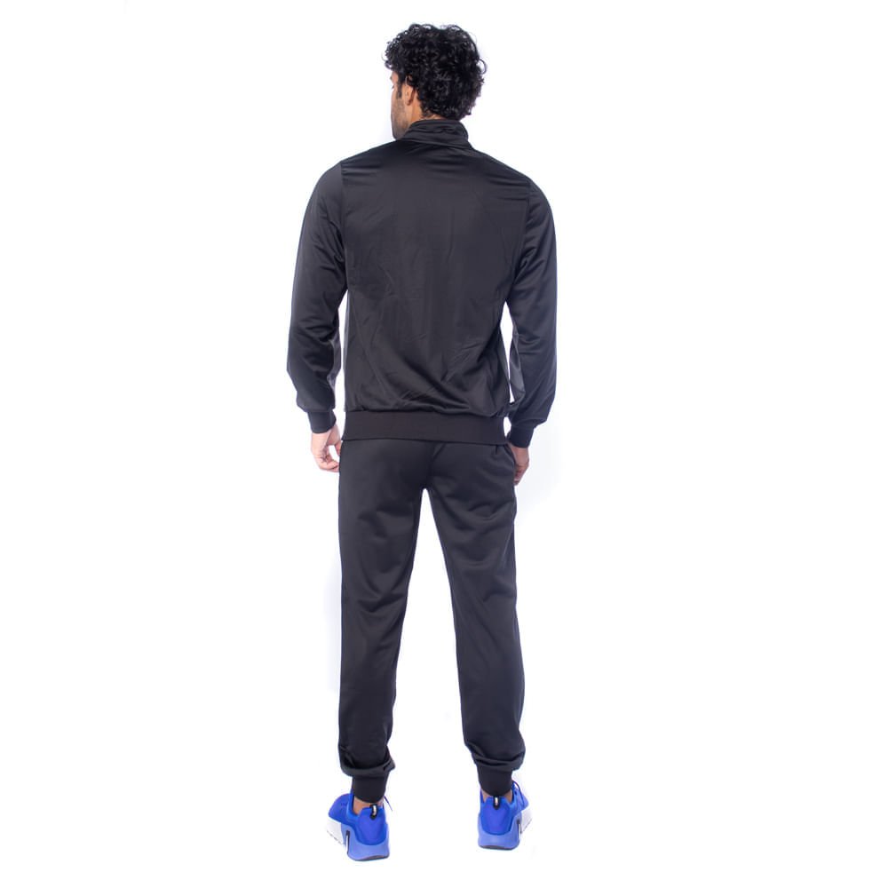 Agasalho Masculino Kappa Trilobal  St John Preto Preto 2